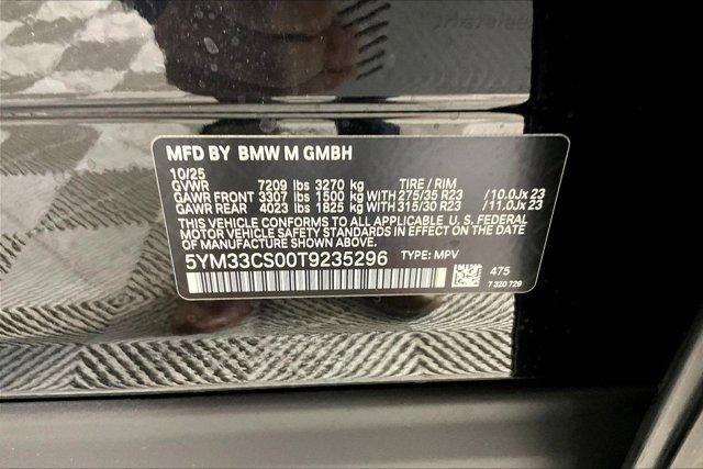 new 2026 BMW XM car, priced at $160,775