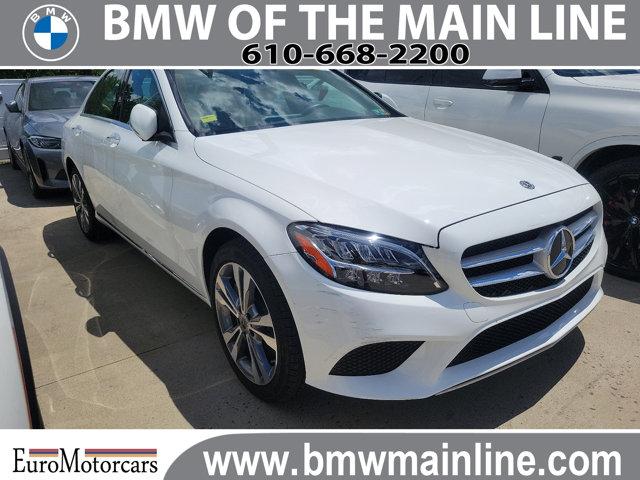 used 2021 Mercedes-Benz C-Class car, priced at $34,895
