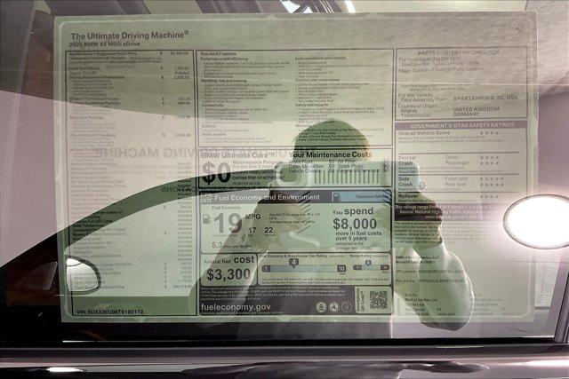 new 2026 BMW X5 car, priced at $106,775