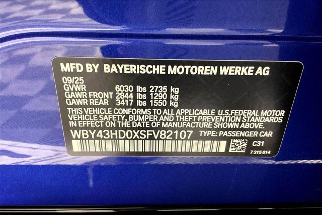 new 2025 BMW i4 Gran Coupe car, priced at $71,095