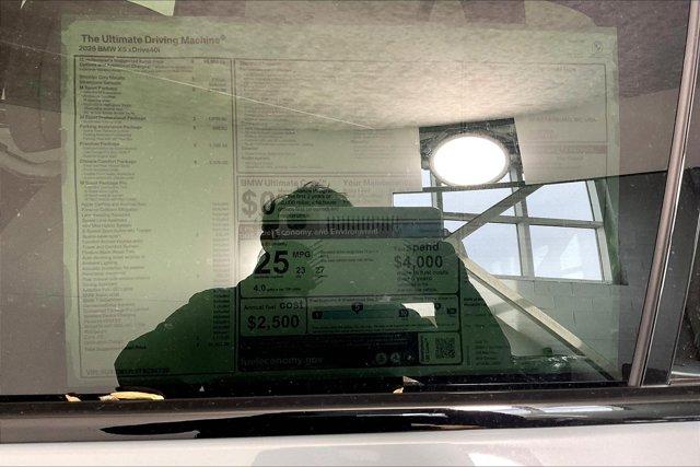 new 2026 BMW X5 car, priced at $81,225