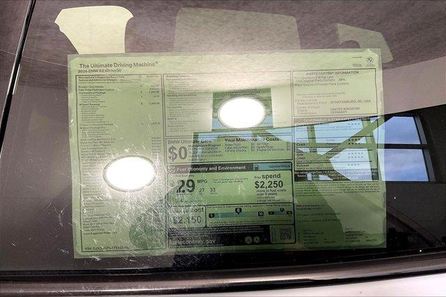 new 2026 BMW X3 car, priced at $57,890