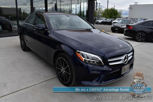 used 2020 Mercedes-Benz C-Class car, priced at $34,995