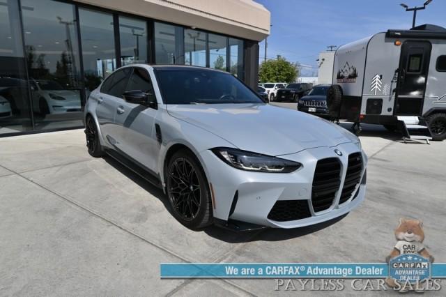 used 2024 BMW M3 car, priced at $87,995