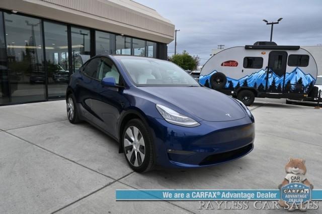used 2021 Tesla Model Y car, priced at $33,995