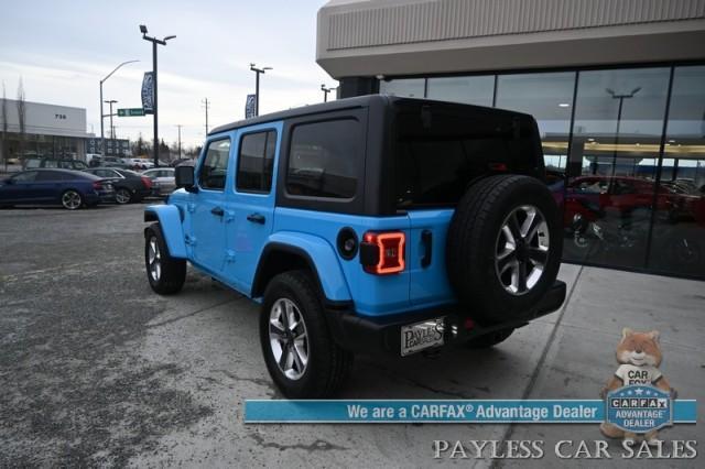 used 2021 Jeep Wrangler Unlimited car, priced at $33,995