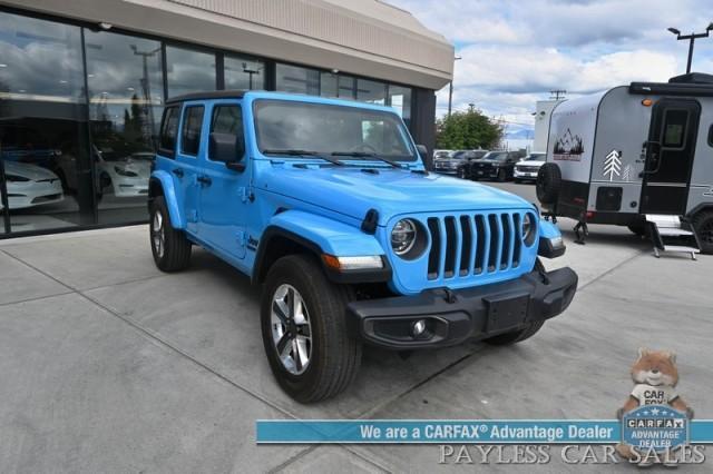 used 2021 Jeep Wrangler Unlimited car, priced at $33,995