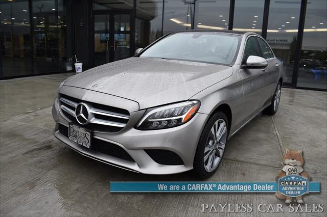 used 2019 Mercedes-Benz C-Class car, priced at $26,995