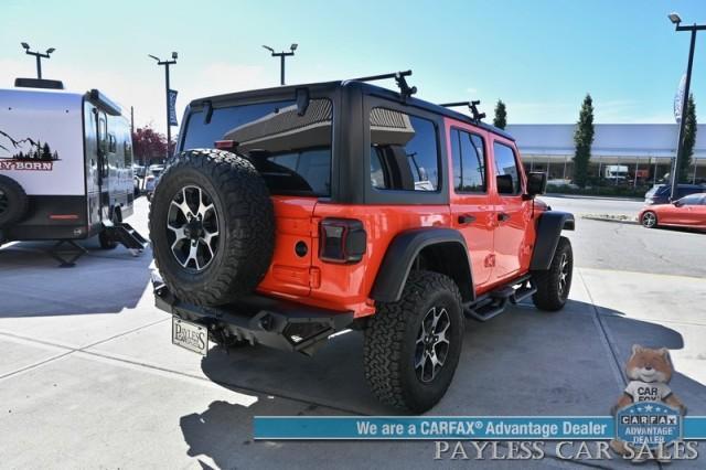 used 2018 Jeep Wrangler Unlimited car, priced at $34,995