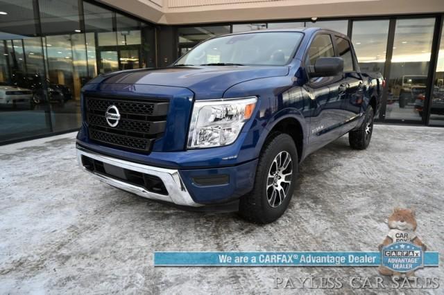 used 2022 Nissan Titan car, priced at $33,500