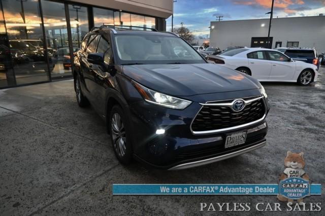 used 2021 Toyota Highlander Hybrid car, priced at $39,995