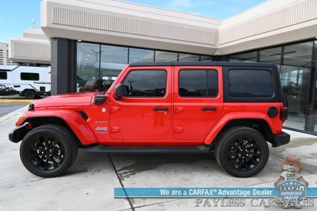 used 2022 Jeep Wrangler Unlimited 4xe car, priced at $34,995