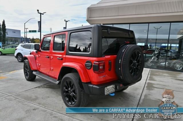 used 2022 Jeep Wrangler Unlimited 4xe car, priced at $34,995