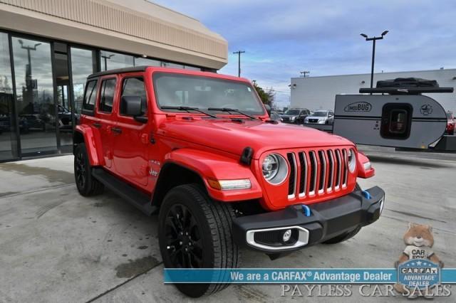 used 2022 Jeep Wrangler Unlimited 4xe car, priced at $34,995