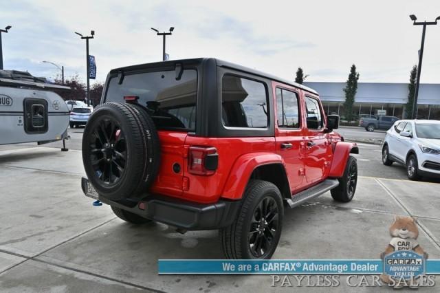 used 2022 Jeep Wrangler Unlimited 4xe car, priced at $34,995