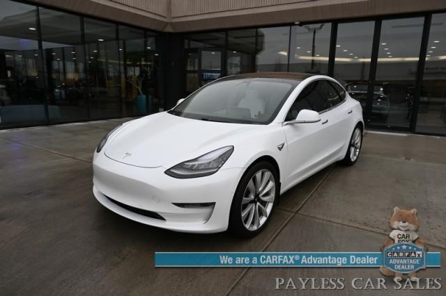 used 2018 Tesla Model 3 car, priced at $34,395