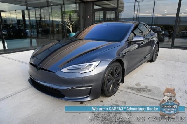 used 2021 Tesla Model S car, priced at $74,995