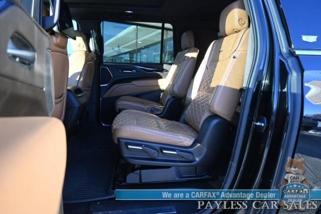 used 2023 Cadillac Escalade ESV car, priced at $74,995