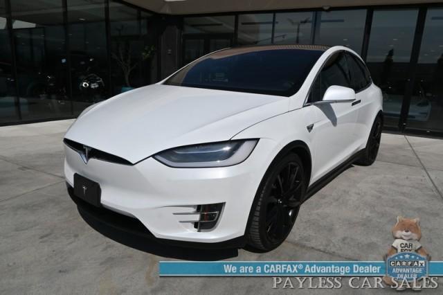 used 2017 Tesla Model X car, priced at $32,995