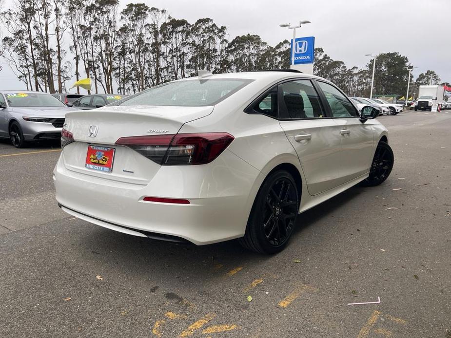 new 2025 Honda Civic Hybrid car, priced at $30,300