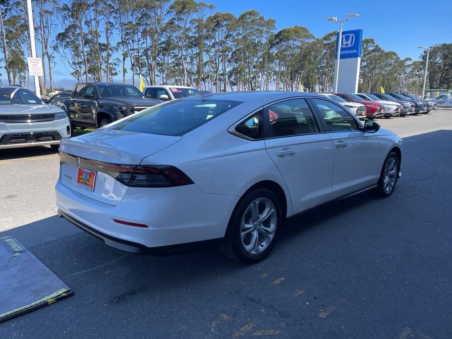 new 2024 Honda Accord car, priced at $29,445