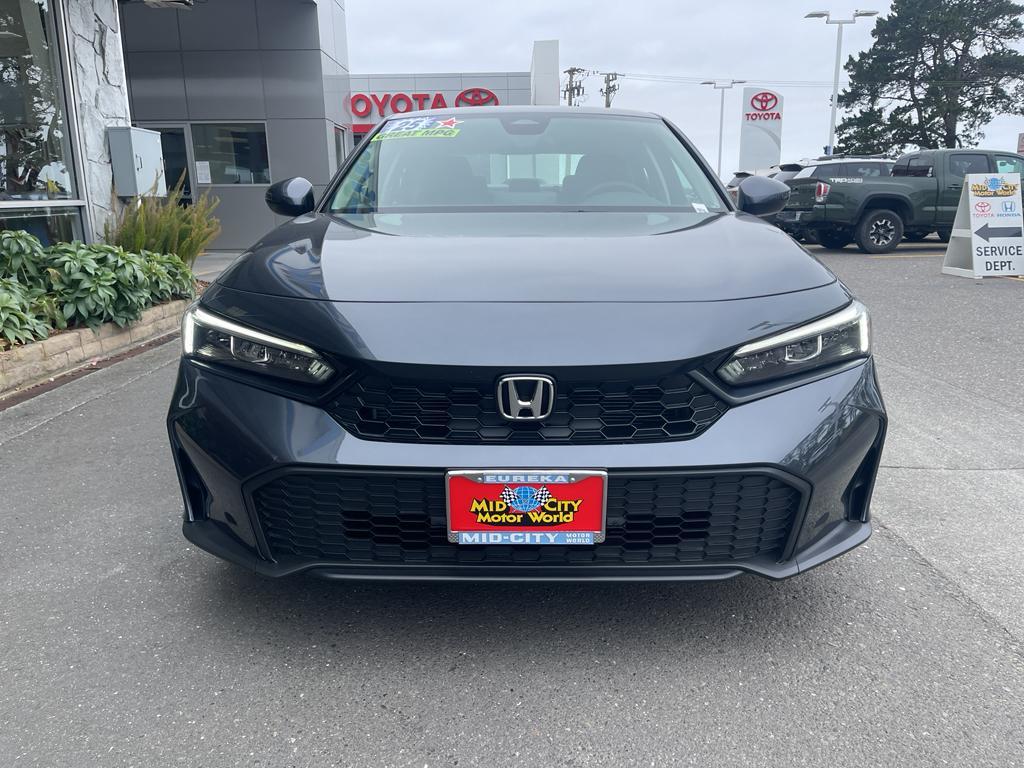 new 2025 Honda Civic car, priced at $25,400