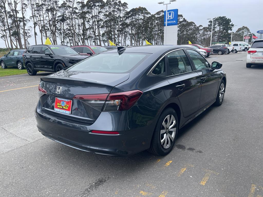 new 2025 Honda Civic car, priced at $25,400