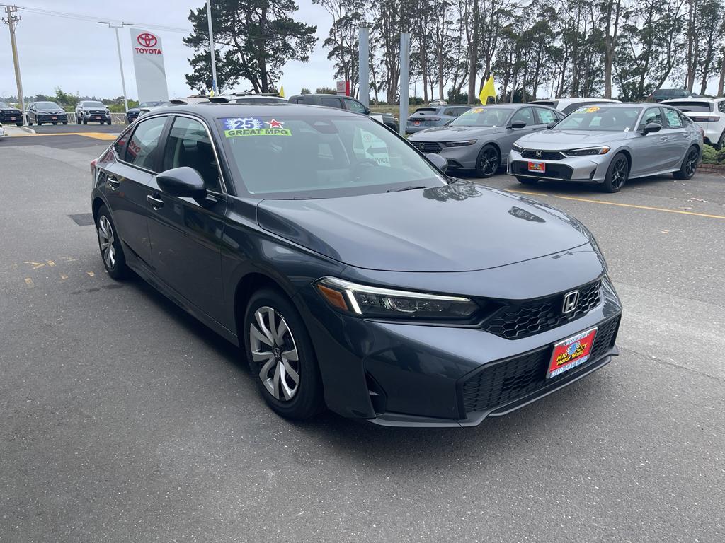 new 2025 Honda Civic car, priced at $25,400