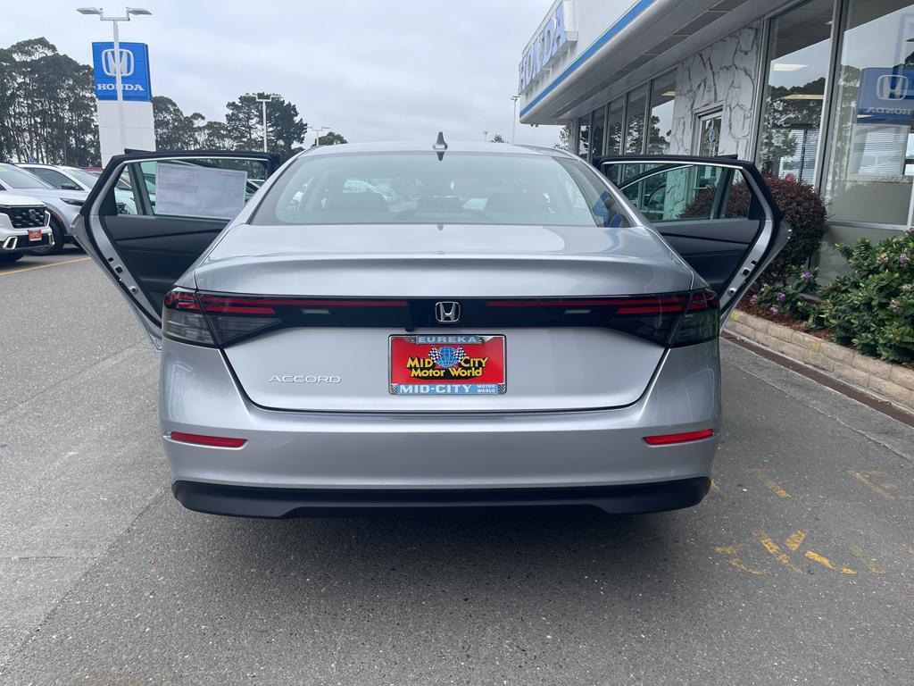 new 2025 Honda Accord car, priced at $29,445
