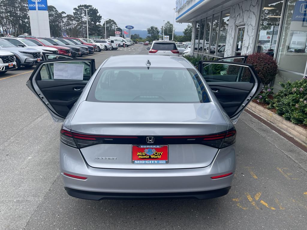 new 2025 Honda Accord car, priced at $29,445