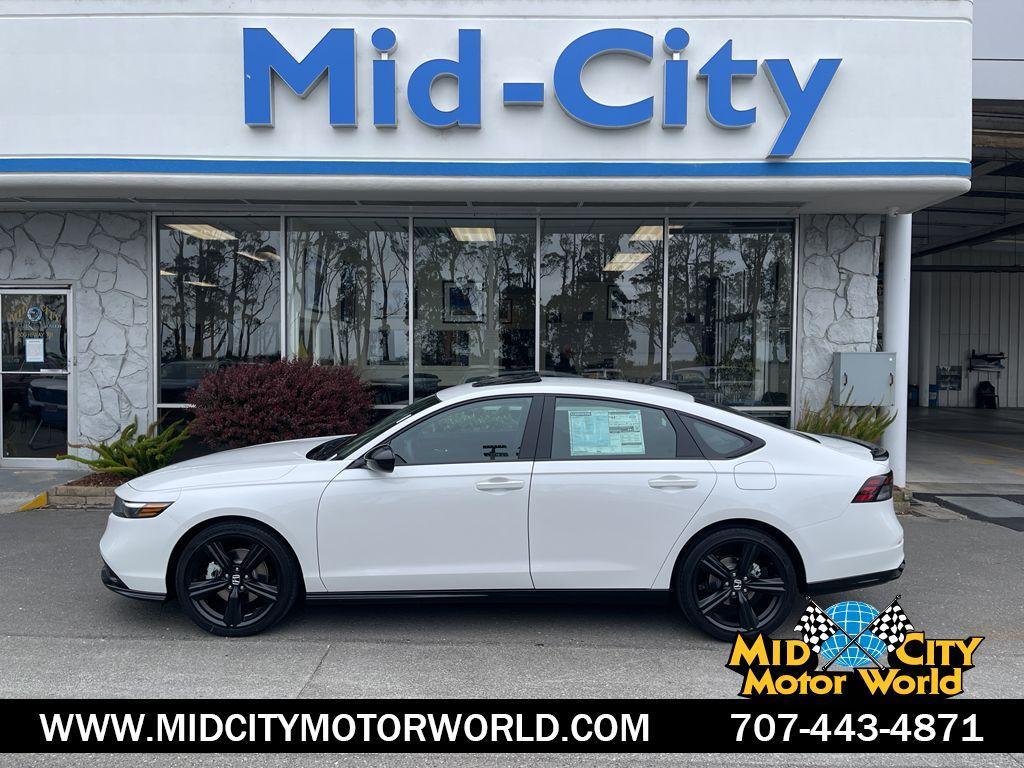 new 2025 Honda Accord Hybrid car, priced at $36,980
