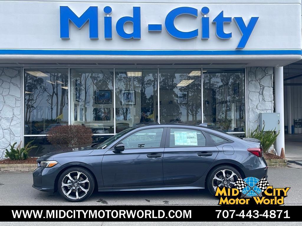 new 2025 Honda Civic Hybrid car, priced at $33,100