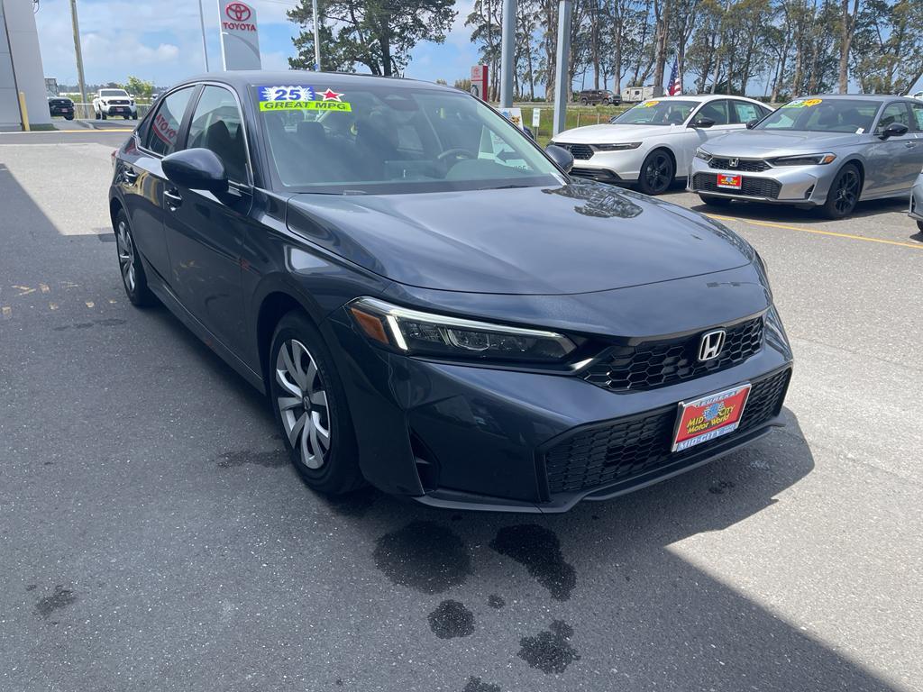 new 2025 Honda Civic car, priced at $25,400