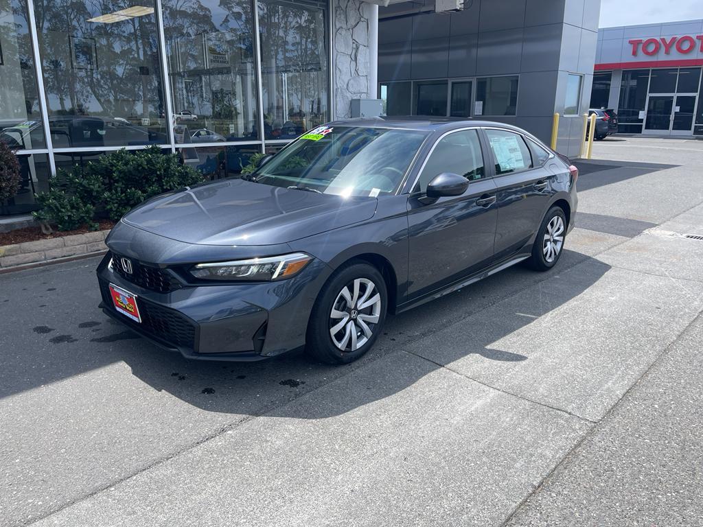 new 2025 Honda Civic car, priced at $25,400