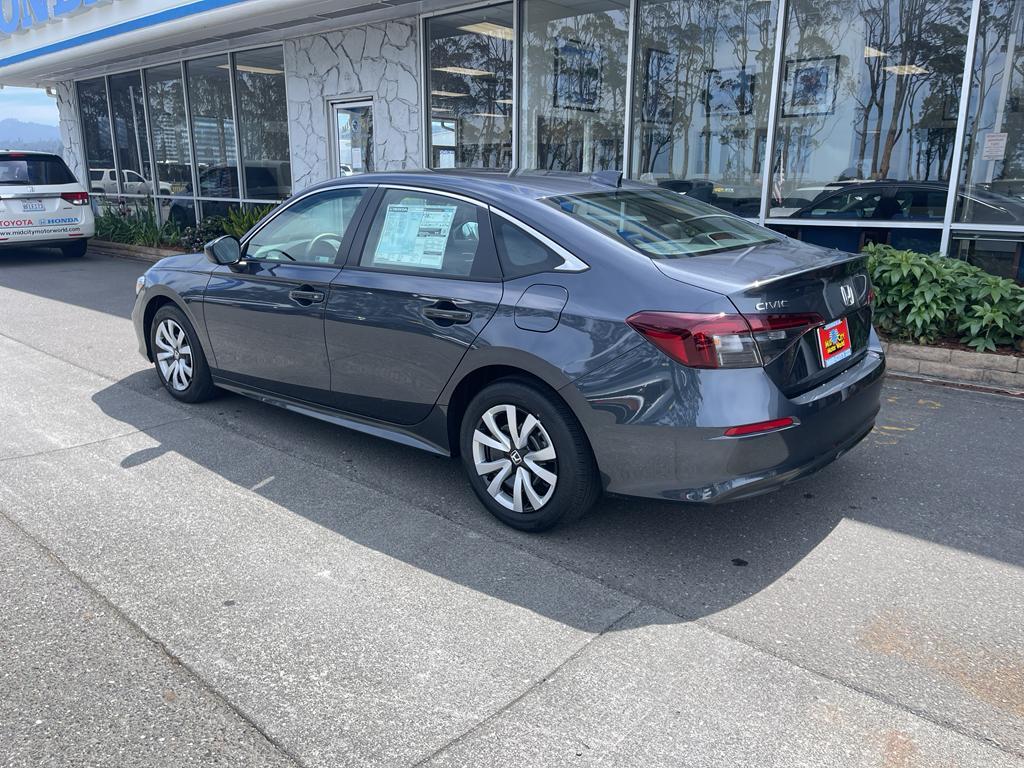 new 2025 Honda Civic car, priced at $25,400