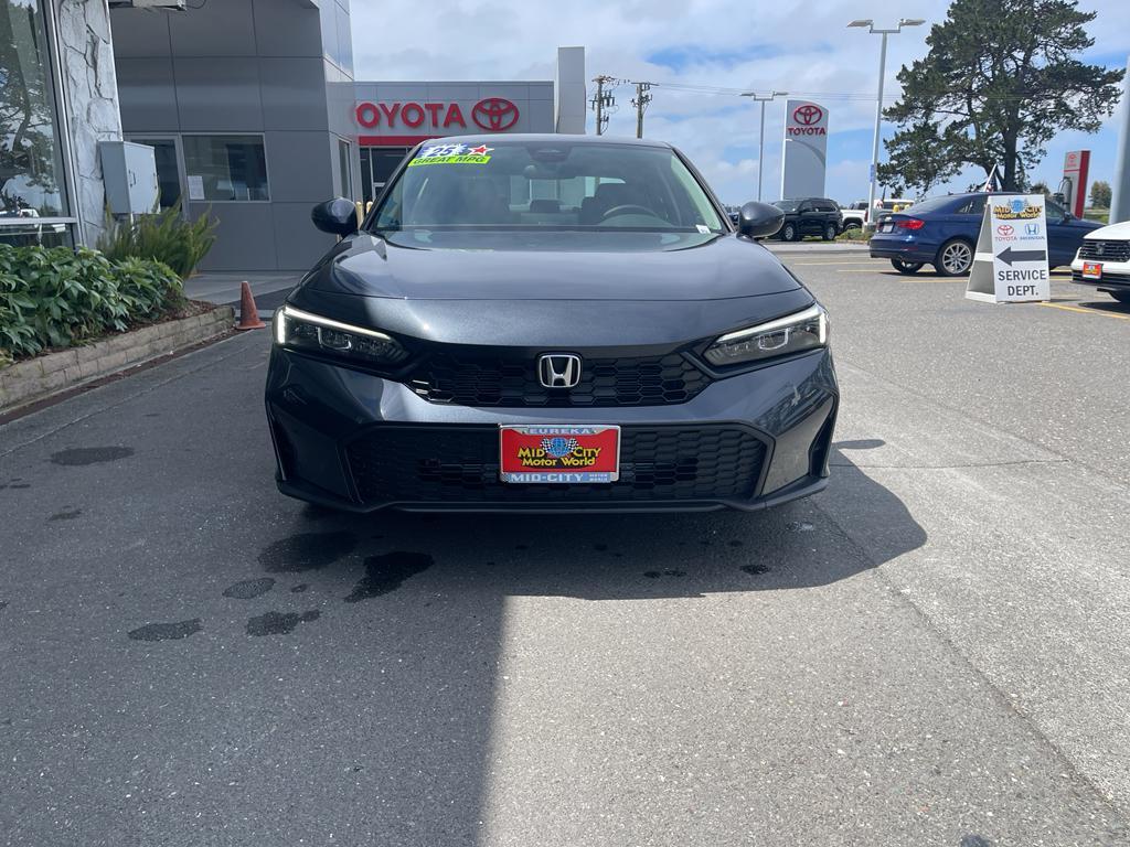 new 2025 Honda Civic car, priced at $25,400