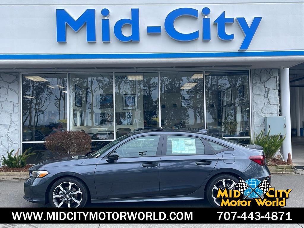 new 2025 Honda Civic Hybrid car, priced at $33,100