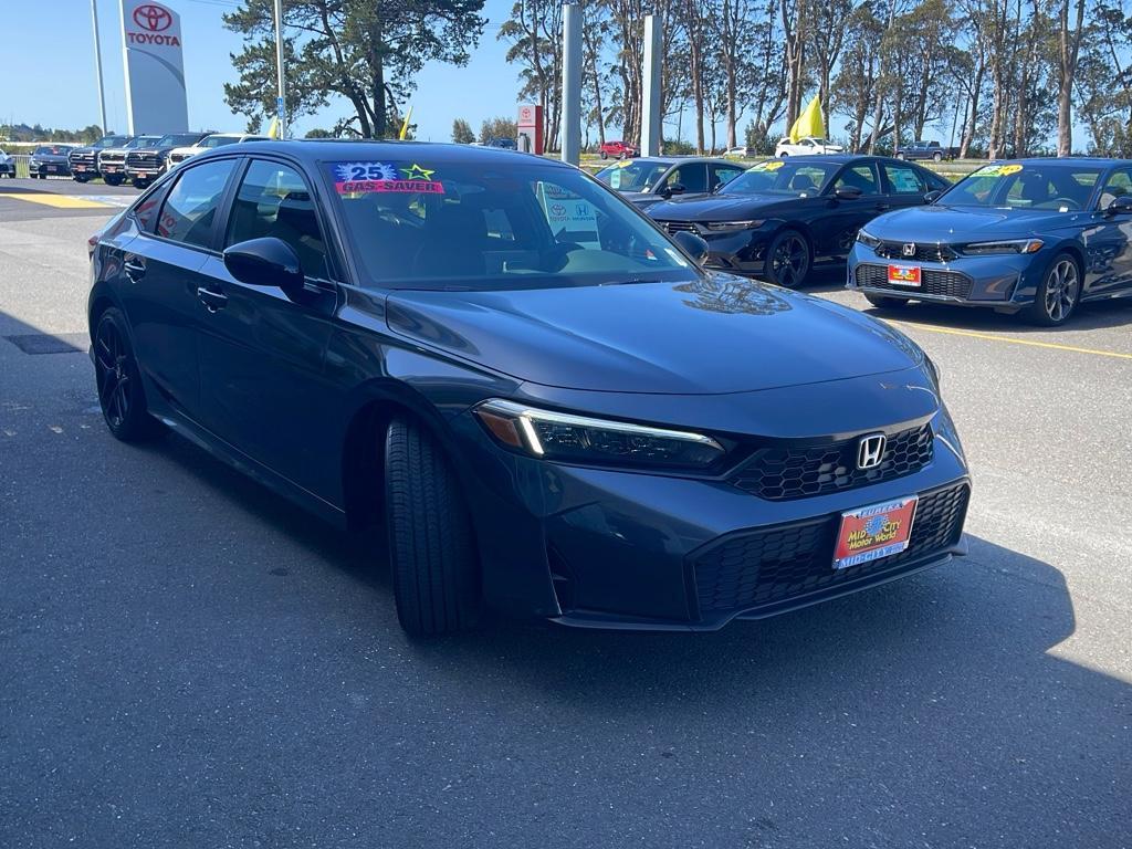 new 2025 Honda Civic car, priced at $27,400