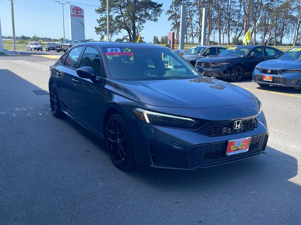 new 2025 Honda Civic car, priced at $27,400