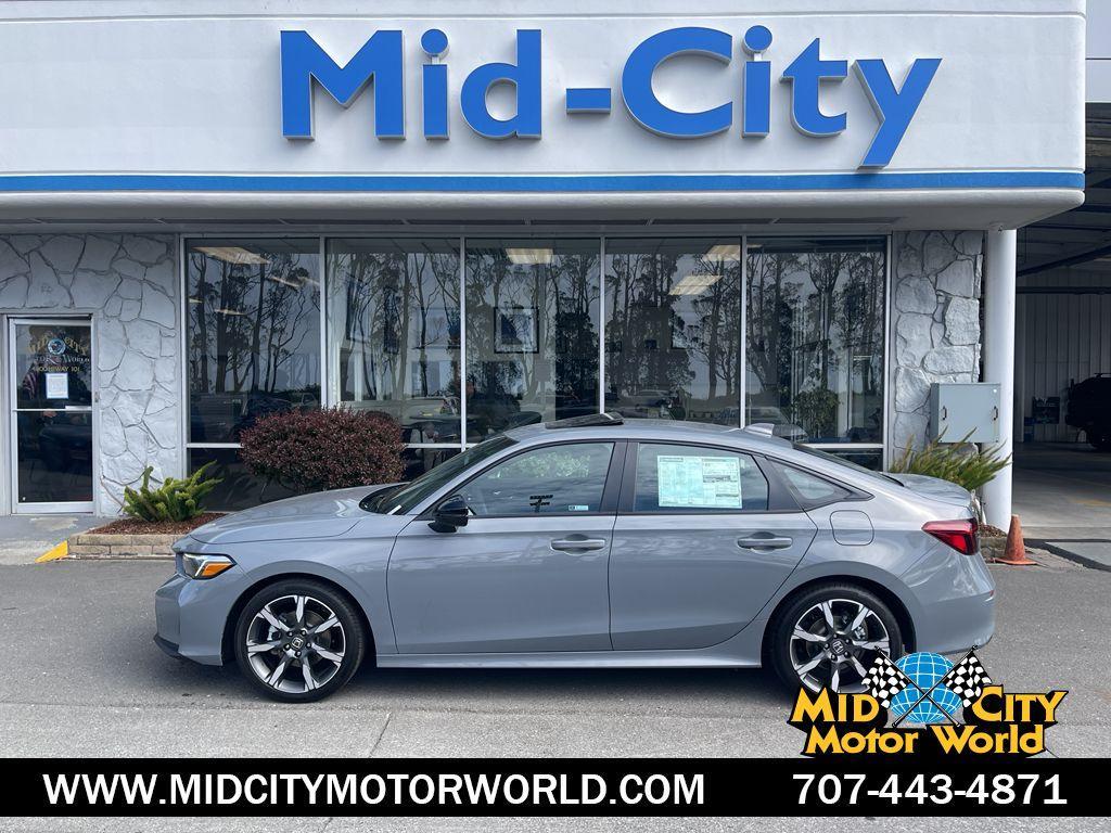 new 2025 Honda Civic Hybrid car, priced at $33,555