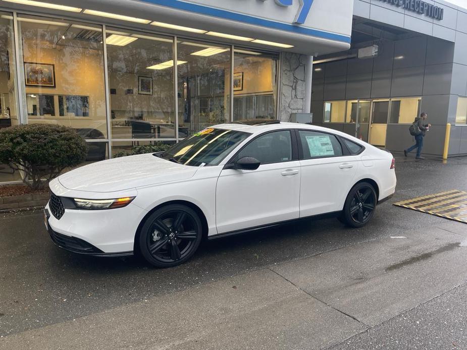 new 2025 Honda Accord Hybrid car, priced at $36,925