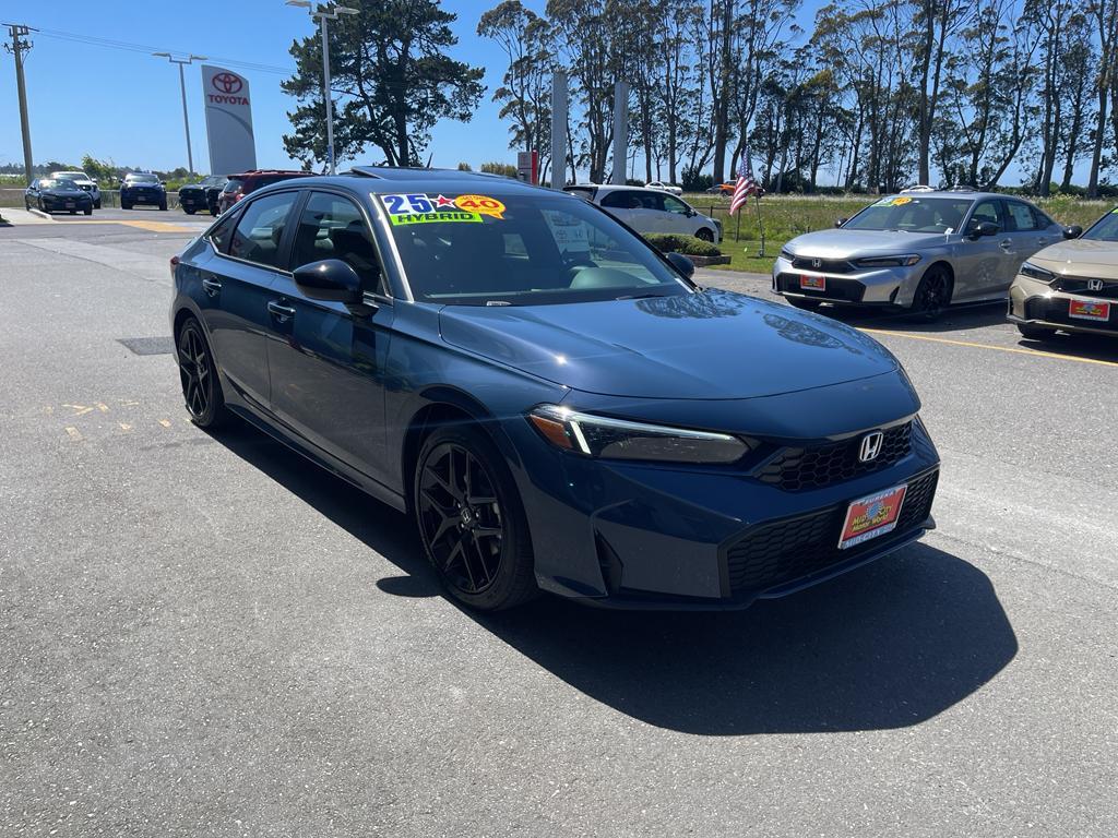 new 2025 Honda Civic Hybrid car, priced at $30,555
