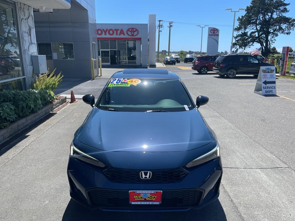 new 2025 Honda Civic Hybrid car, priced at $30,555