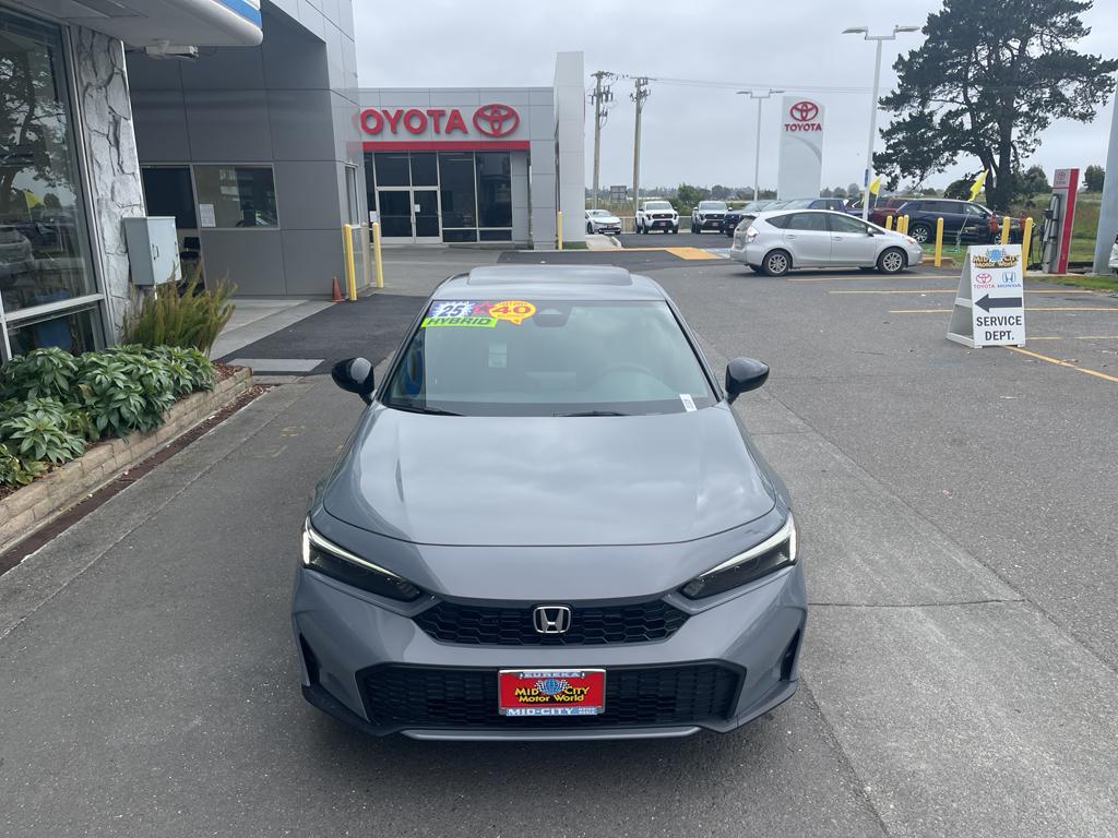 new 2025 Honda Civic Hybrid car, priced at $30,555