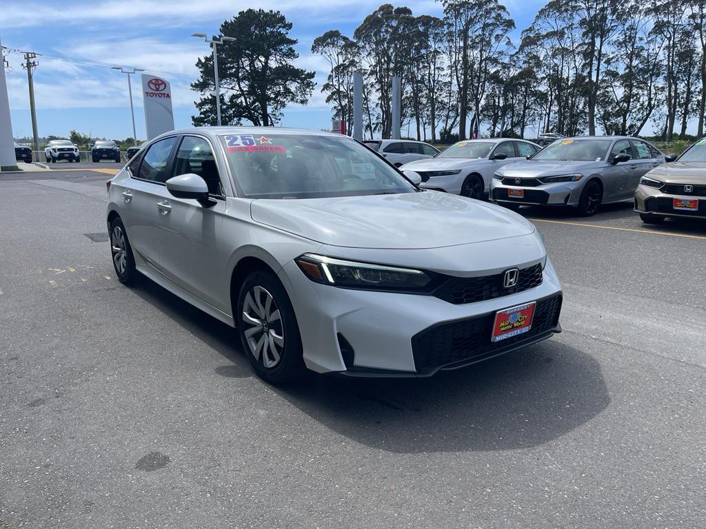new 2025 Honda Civic car, priced at $25,855