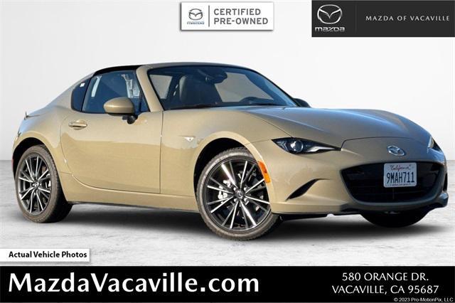 used 2024 Mazda MX-5 Miata RF car, priced at $31,990