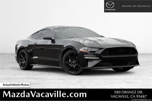 used 2018 Ford Mustang car, priced at $18,993