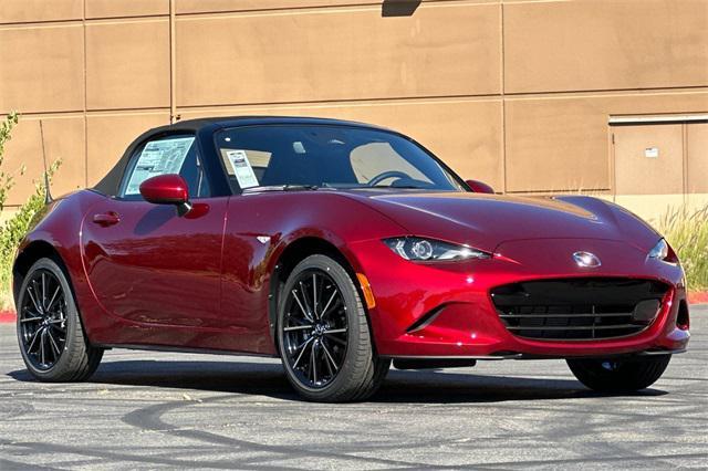 new 2024 Mazda MX-5 Miata car, priced at $37,185