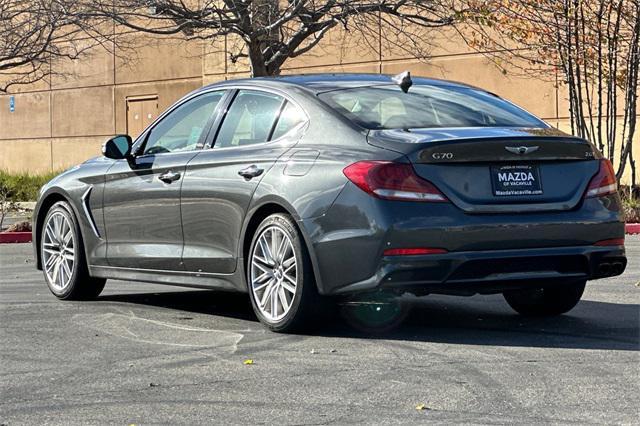 used 2021 Genesis G70 car, priced at $23,593