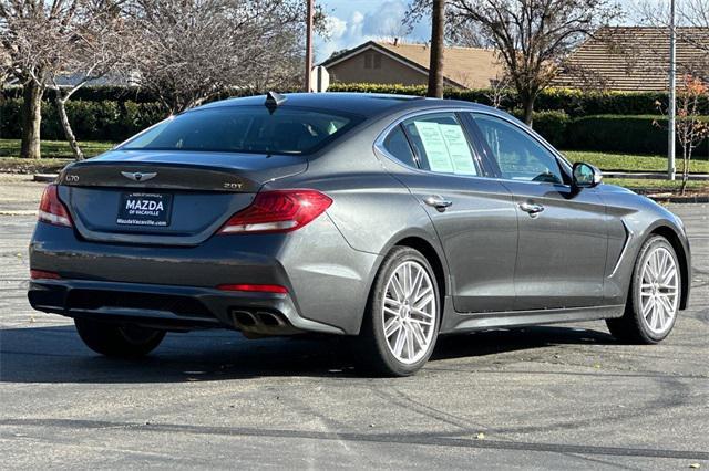 used 2021 Genesis G70 car, priced at $23,593